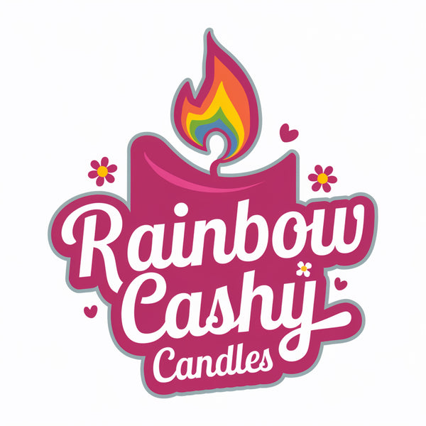 Rainbow Cashy Candles