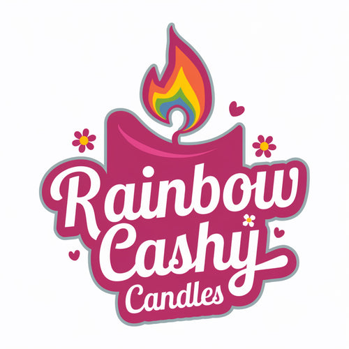 Rainbow Cashy Candles
